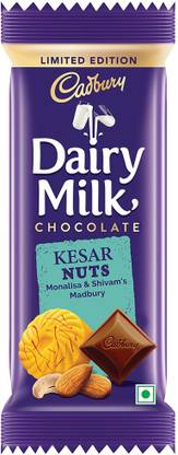 Cadbury Dairy Milk Kesar Nuts Madbury Chocolate Bar Bars