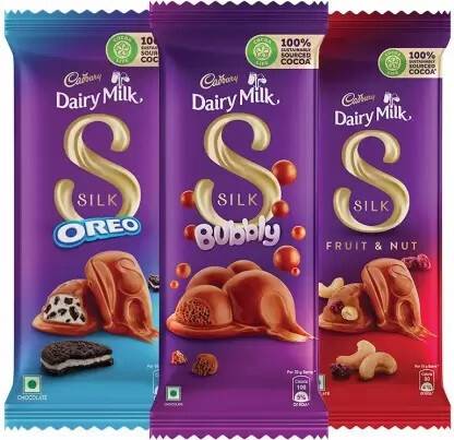 Cadbury F&N,OREO,BUBBLY Bars