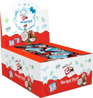 Mulberry foods CN Nariyal Barfi Box 960g Bites