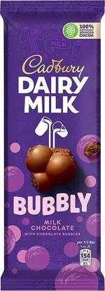 Cadbury Bubbly Dairy Milk Bars