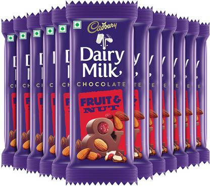 Cadbury Dairy Milk Fruit & Nut Chocolate Bars
