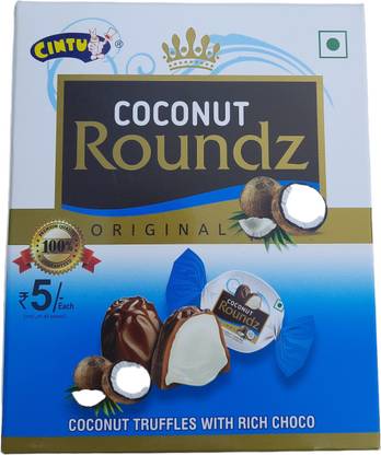 Cintu Coconut Truffles With Rich Choco Pack Of 70 pcs Truffles
