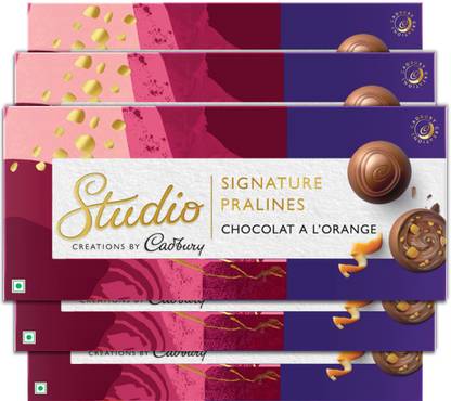 Cadbury Studio Signature Pralines Chocolat A L'Orange Chocolate Gift Pack Truffles