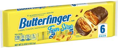 butterfinger Crispy & Crunchy Peanut Butter | Fun Size Chocolate Bars