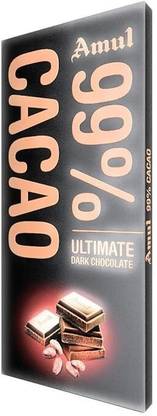 Amul 99% CACAO ULTIMATE DARK CHOCOLATE SUPER DELICIOUS Bars