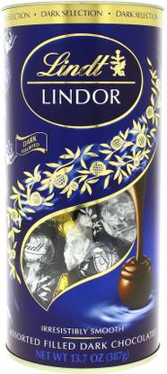 LINDT Lindor Dark Selection Tube (Gift Pack) Truffles
