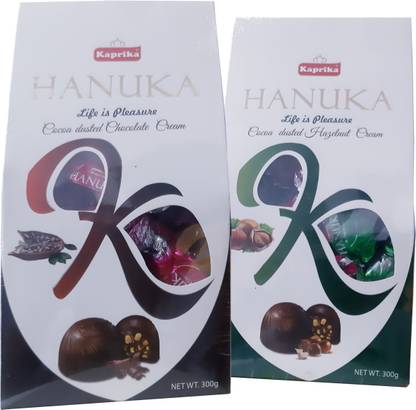 hanuka Cocoa Dusted Chocolate Cream Truffles