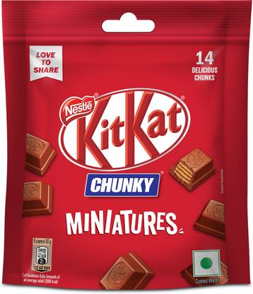 Kitkat Chunky Miniatures Share bag Bites