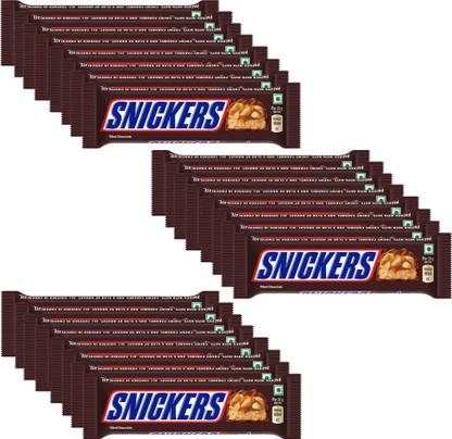 SNICKERS Peanut Filled Chocolate, Loaded with Nougat & Caramel Bars
