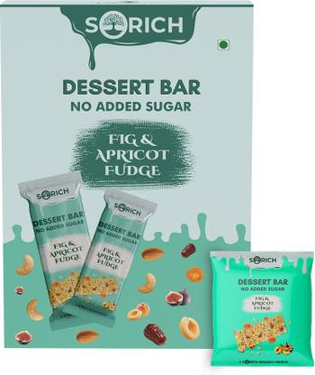 Sorich Organics Protein Fig & Apricot Nutrition Desert Protein Bars
