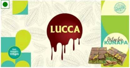 kunafa Lucca Pistachio Dubai Chocolate Bar Bars
