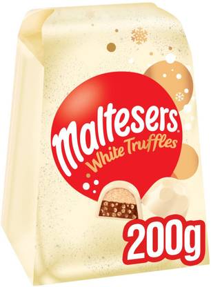 Maltesers White Chocolate Truffles Malt Filling With Honeycombed Pieces & White Truffle Truffles