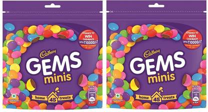 Cadbury Gems Chocolate Home Treats Bars