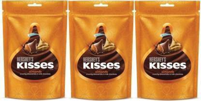 HERSHEY'S KISSES AMLOND CHOCOLATE Fudges