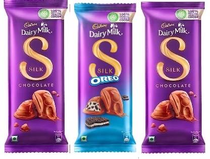 Cadbury Silk Chocolate & silk oreo Chocolate Bars
