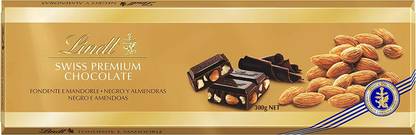 LINDT Swiss Premium Dark Chocolate Bars