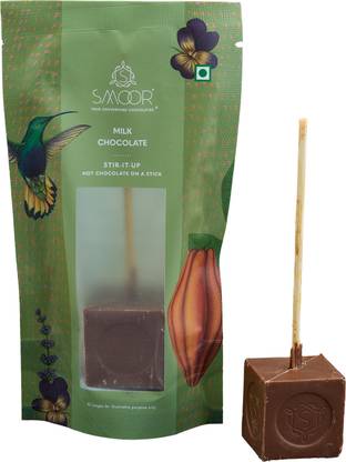 Smoor Milk Hot Chocolate Cubes | DIY dissolvable hot chocolate on a stick Bars