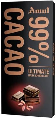 Amul Cacao_99%_Dark Bars