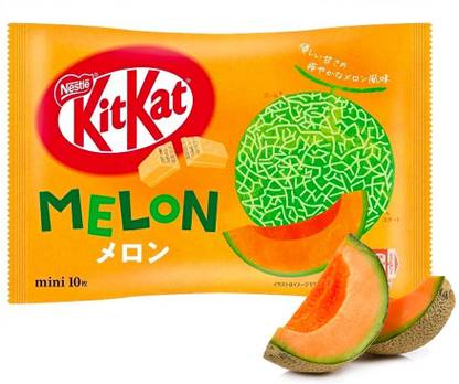 NESTLE Japanese KitKat Melon 10 Mini Bars