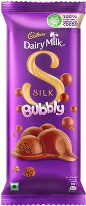 Cadbury Dairy Milk Silk Bubbly Bars