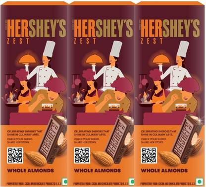 HERSHEY'S Whole Almonds Bars