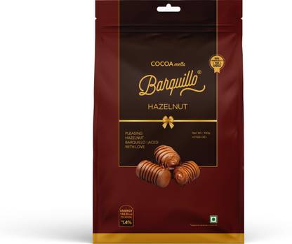 BARQUILLO Hazelnut Premium Chocolate Truffle with Pure Cocoa Bites