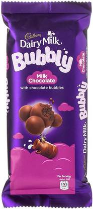 Cadbury Dairy Milk Bubbly Bars