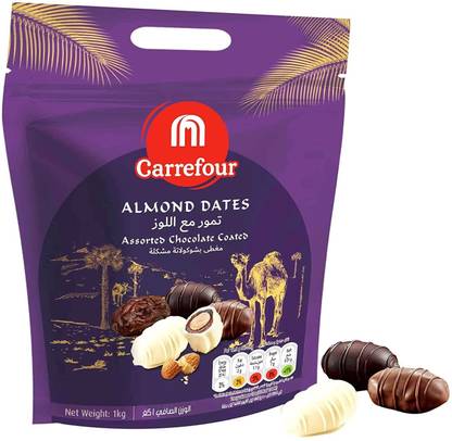 Carrefour Assorted Chocolate Dates With Almond Bites