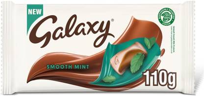 GALAXY Smooth Milk Chocolate Mint Flavoured Chocolate Bars