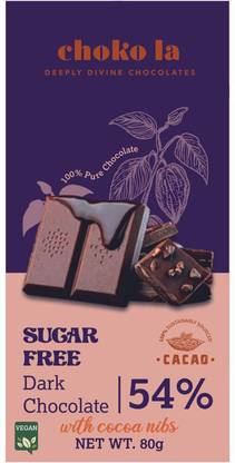 Choko La No Added Sugar Free Chocolate Bar Dark Chocolate Without Sugar Chocolate Pack Bars