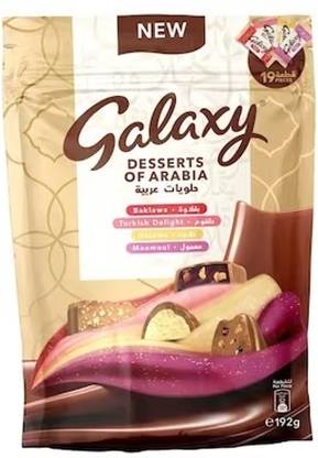 GALAXY Dessert Of Arabia Assorted Chocolate Packet Bites