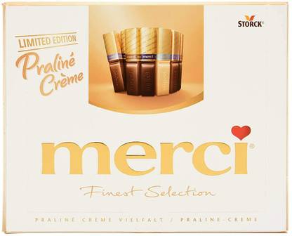 storck Merci Finest Selection Mousse Collection Chocolates Bars