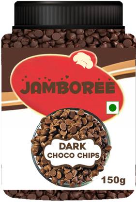 JAMBOREE Dark Chocolate Chips | Choco Chipps | Dark Choco Chip Bars, Brittles, Caramels, Crackles, Fudges, Truffles, Bites