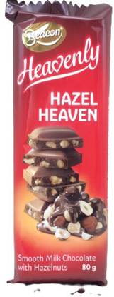 Beacon Heavenly Hazel Heaven Smooth Milk Chocolate With Hazelnut Imported Bars