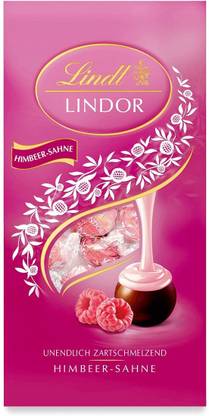 LINDT Lindor Raspberry Cream Bites