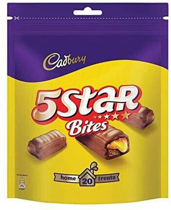 Cadbury 5 Star Chocolate Home Treats Limited Edition, 200 gm Pack Bars