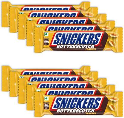 SNICKERS Butterscotch Flavoured Chocolate Bar | Peanuts, Nougat & Caramel Bars