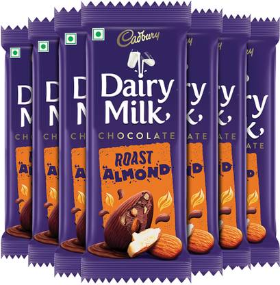 Cadbury Dairy Milk Roast Almond Chocolate Bars