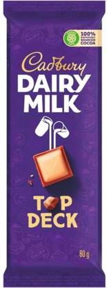 Cadbury Dairy Milk Top Deck Milk Chocolate With Milky Mounds Bars