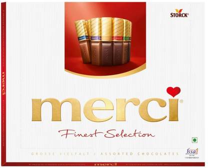 storck Merci Finest Selection Assorted Chocolates Bars