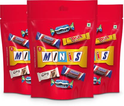 SNICKERS Best of Minis Assorted Chocolates Mini Pack Bars