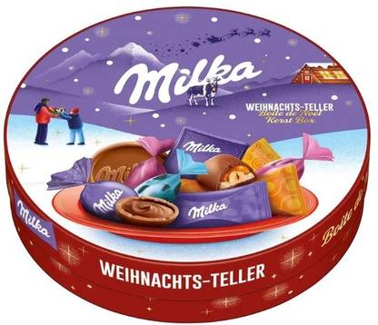 milka Christmas Chocolate Mix Gift Box Bars