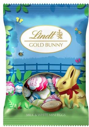 LINDT LINDOR BUNNY EGGS Bites