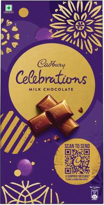 Cadbury Celebrations Milk Chocolate Gift Pack Bars