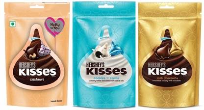 HERSHEY'S KISSES CASHEW N MILK N C N C CHOCOLATES Bars