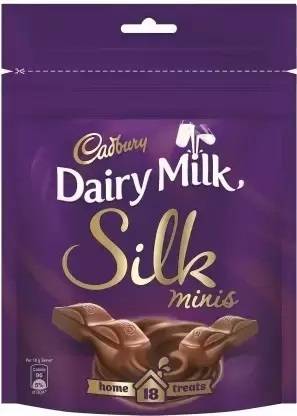Cadbury Dairy Milk Silk Minis Chocolate Bars Bars