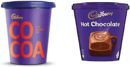 Cadbury COCOA MIX 150g & HOT CHOCOLATE 200g Bars