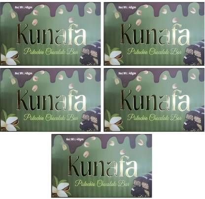 kunafa Pistachio Chocolate Bar | A Popular Middle-Eastern Dessert | Milk Chocolate Bars