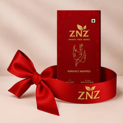 ZNZ Dark Chocolate for Couples Gift set | Mood Uplifting Chocolate for Men and Women Bars
