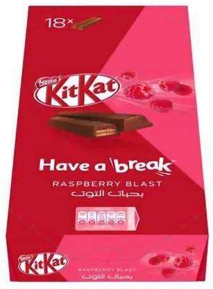 NESTLE KitKat Raspberry Chocolate Bar Crackles